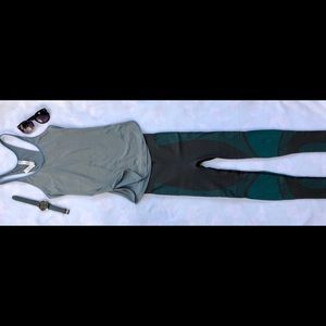 Lululemon Metallic Blue/Grey Tank